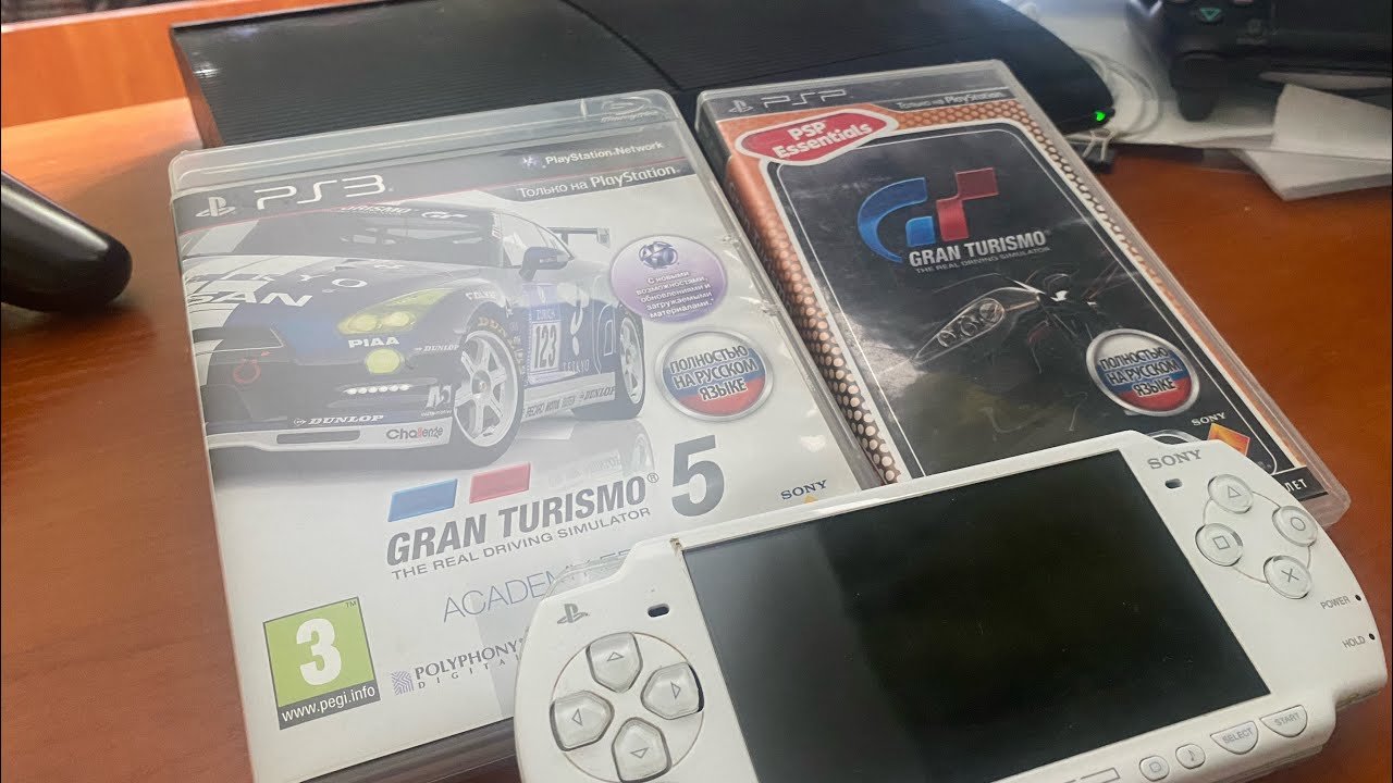 Экспорт гаража из Gran Turismo (PSP) в Gran Turismo 5 (PS3)