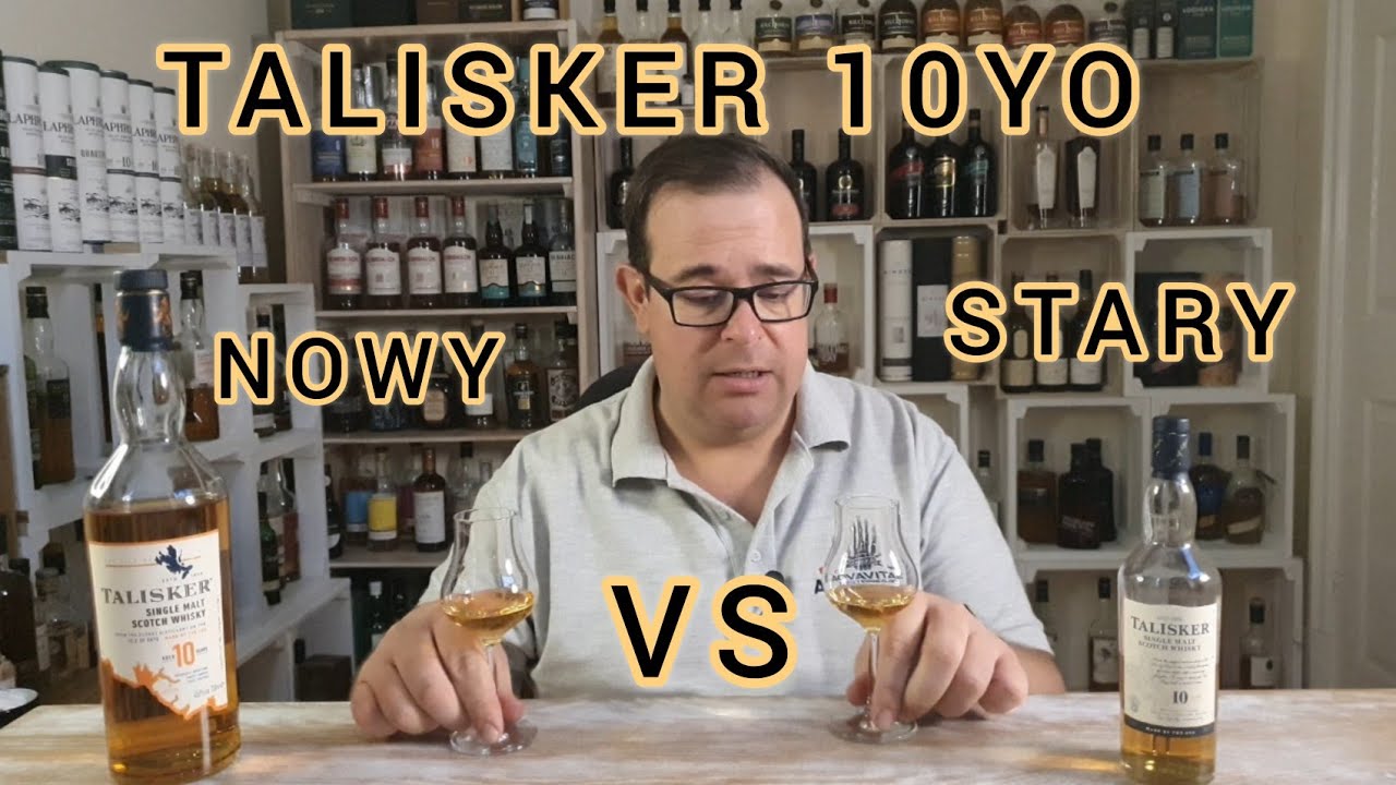 #126 POR&Oacute;WNANIE WHISKY TALISKER 10YO - NOWA vs STARA