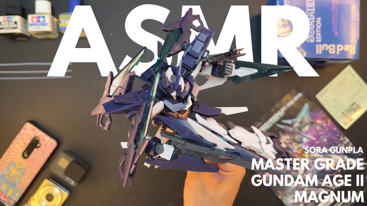 Master Grade Gundam AGE II Magnum  |ASMR  BUILD| Mobile Suit Gundam Build Divers