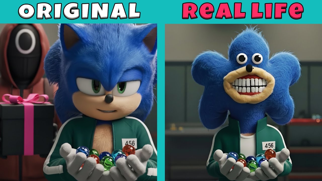 Sonic Wins the Marble Game… But Who Paid the Price? | Sonic Original vs Real Life | Sonic Animation