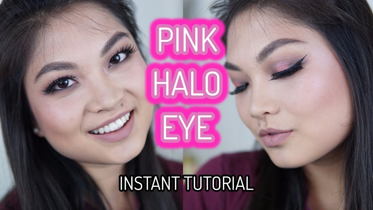 PINK HALO EYE | INSTANT TUTORIAL | MORPHE 35W PALETTE