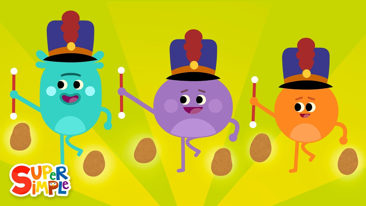 The Bumble Nums Make Marching Mashed Potatoes | Cartoon for Kids