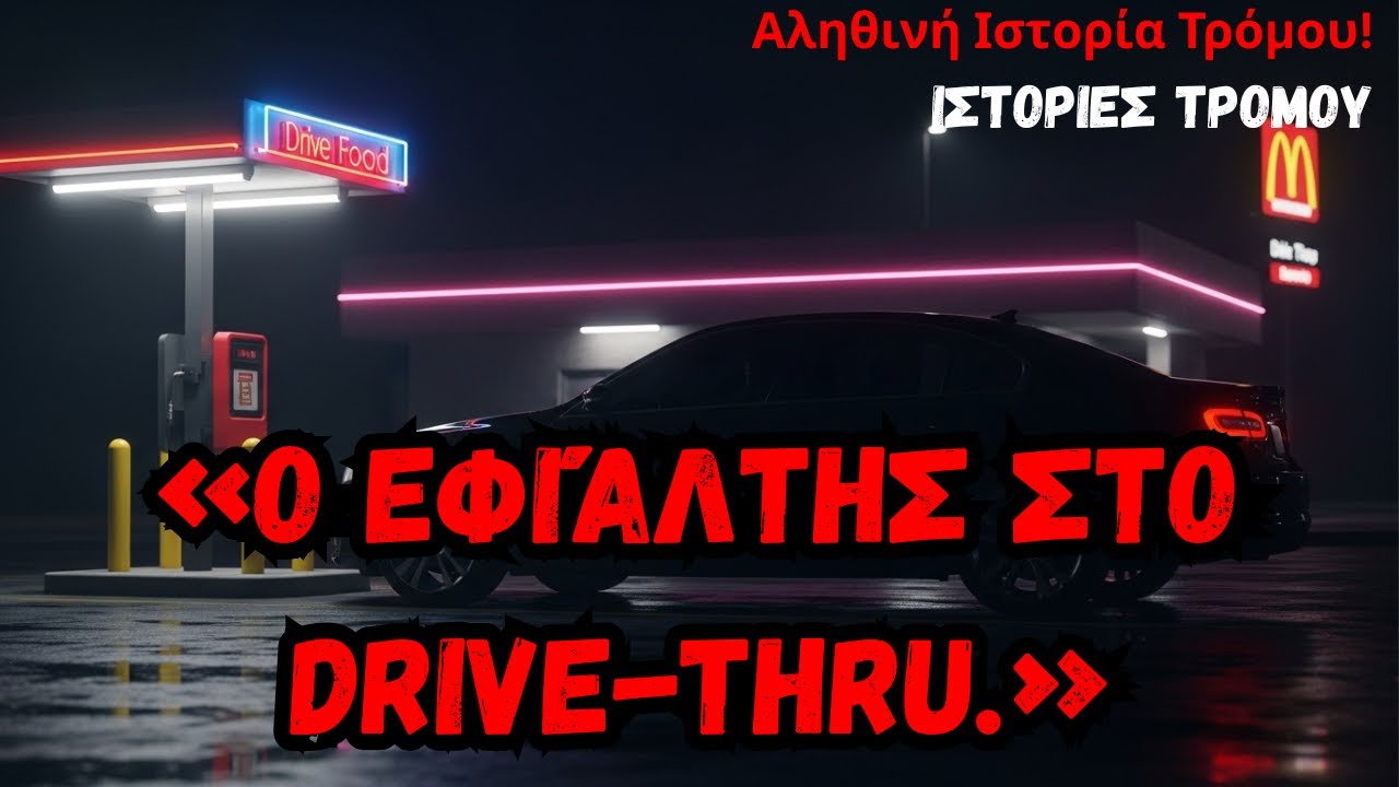 Δούλευα νυχτερινή βάρδια σε drive-thru… μέχρι που ένα Μαύρο Αυτοκίνητο άρχισε να με Παρακολουθεί.