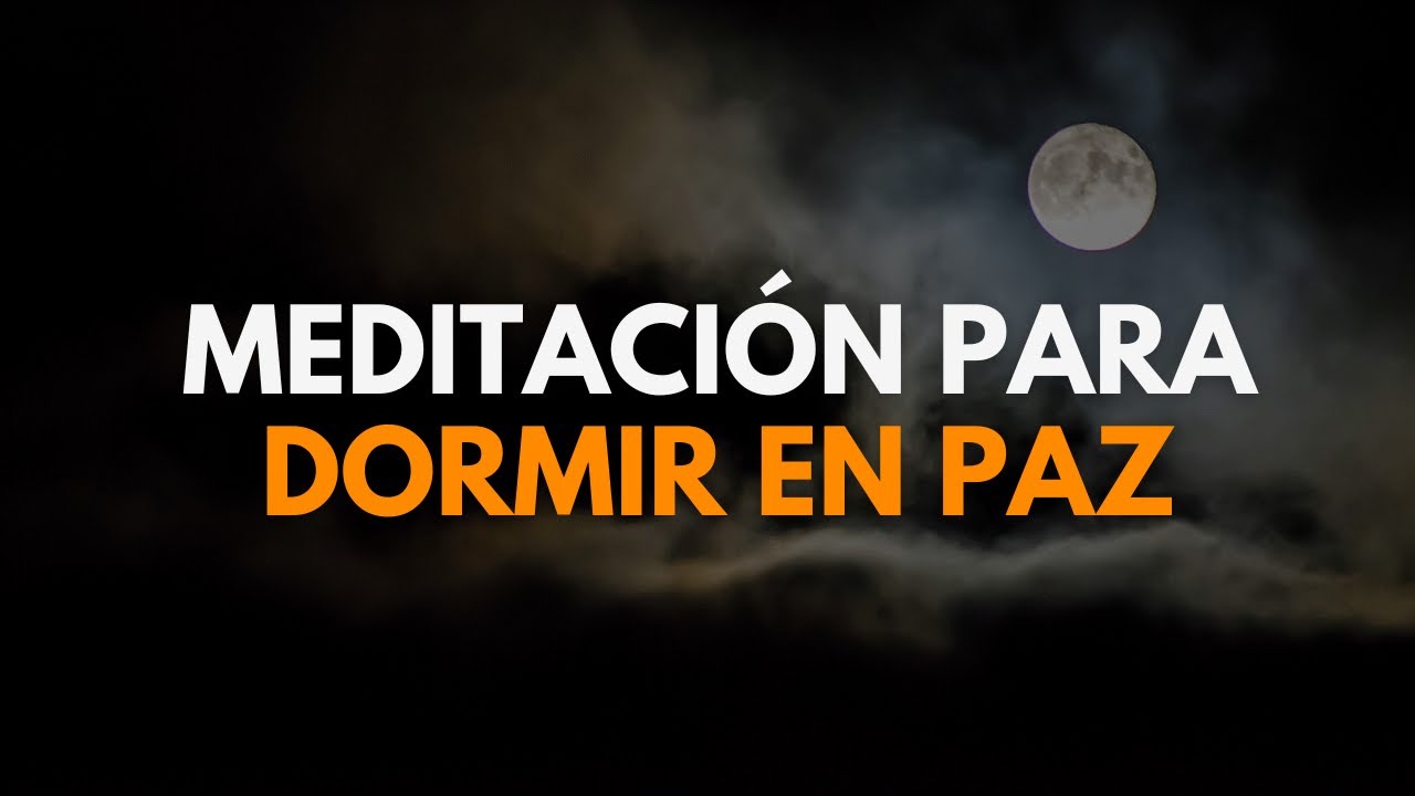 MEDITACIÓN PARA DORMIR EN PAZ (8 horas de música relajante con pantalla negra)