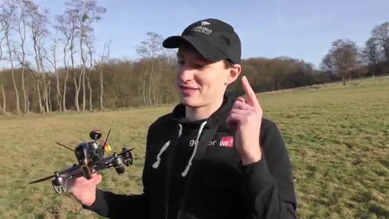 Walkera F210: Fast Maiden Flight