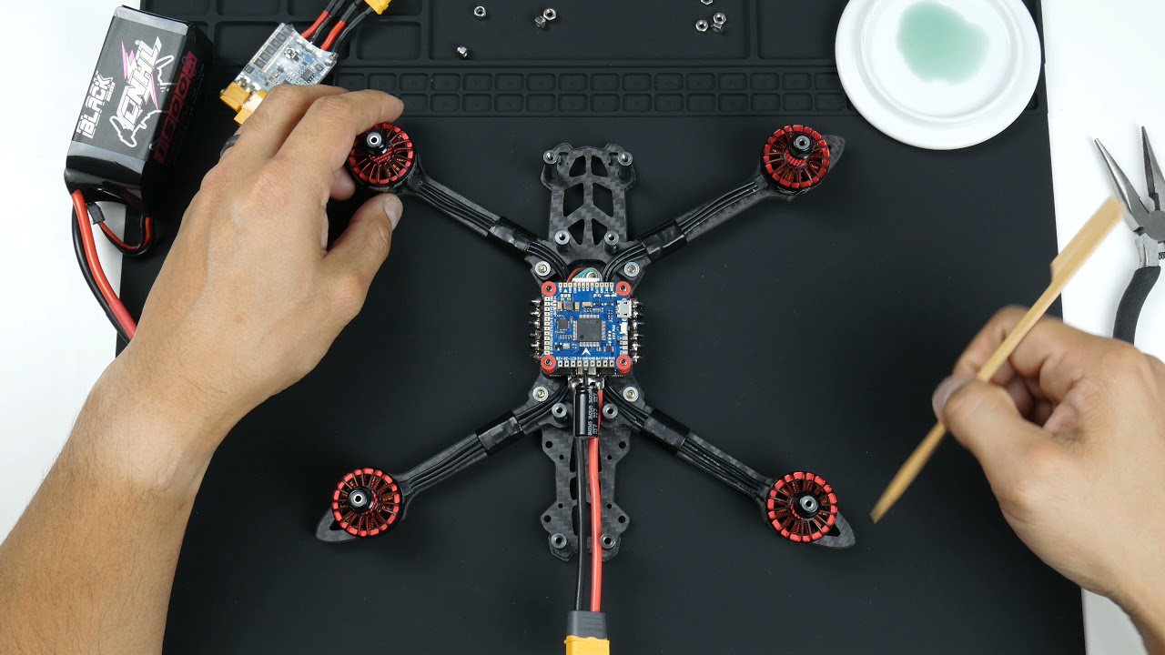 GEPRC Mark 4 Clone Build - 05. Flight Controller Install