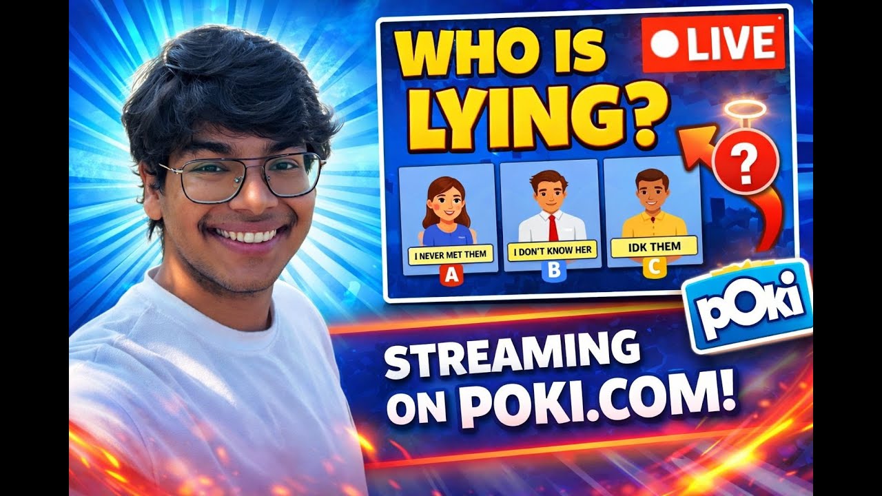 Who is Lying | Poki Games | Gaming Livestream