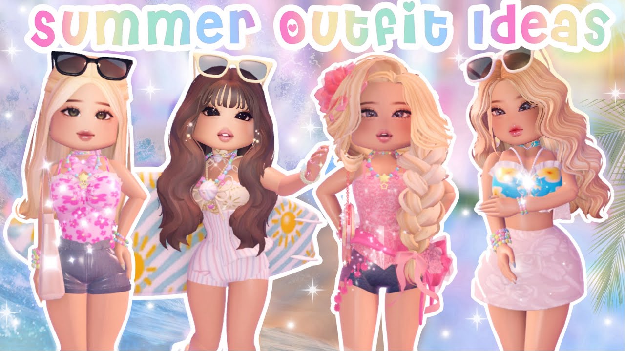 Идеи летних нарядов, которые стоит украсть! ☀️🌊 Roblox Royale High | LauraRBLX