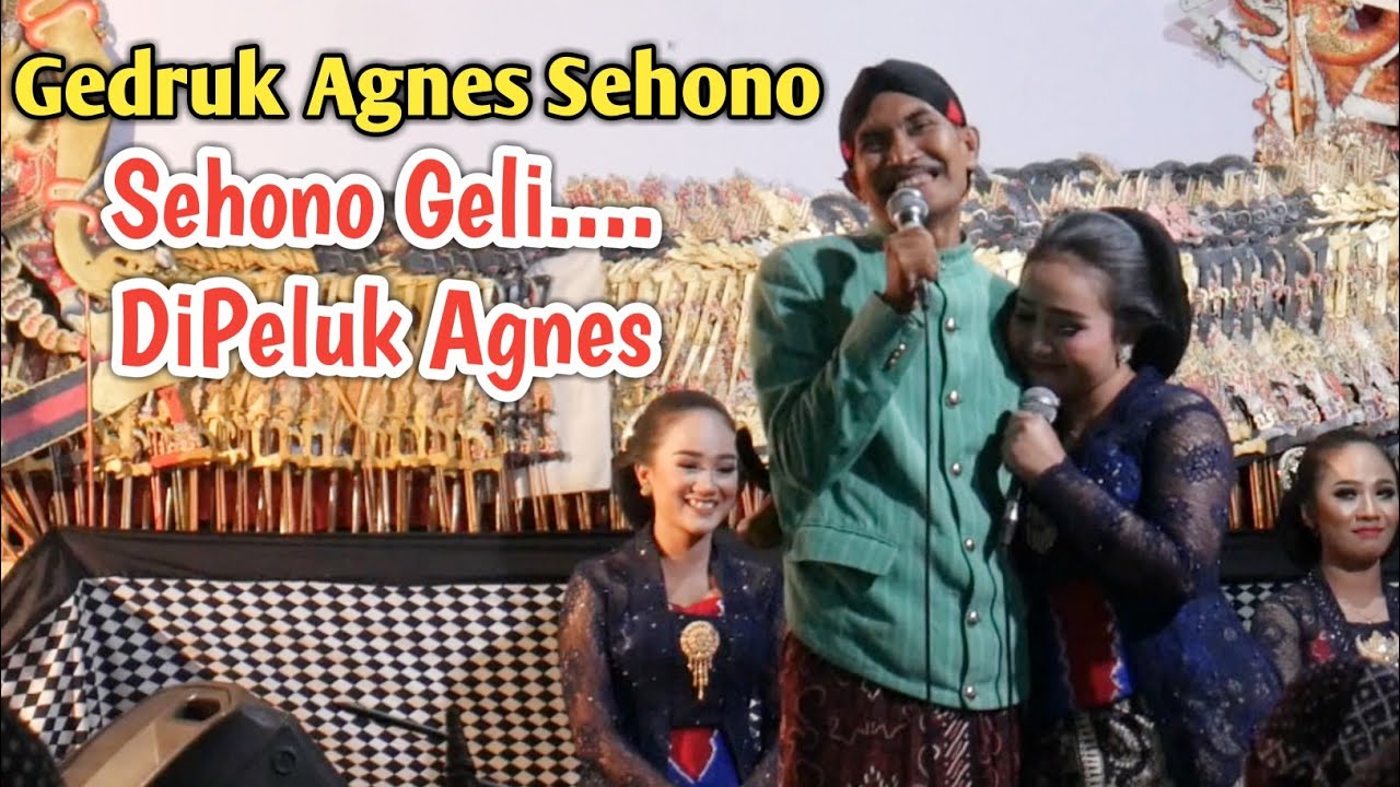 Sinden Agnes Vs Sehono, Gedruk Sama Dalang Seno