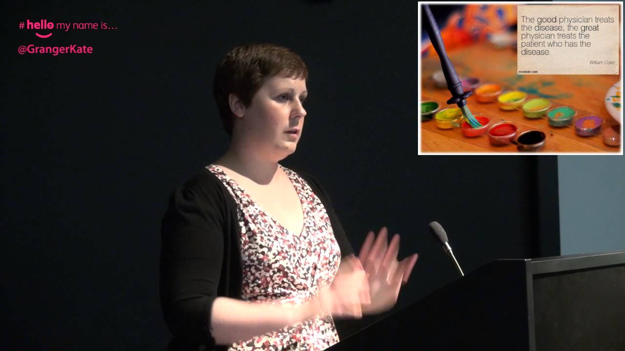 Dr Kate Granger visits HEY NHS - 29th October 2014