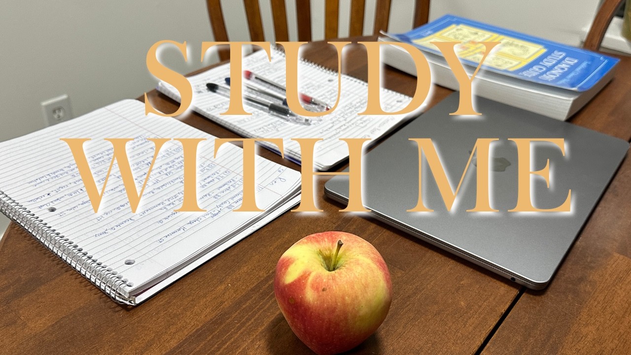 Study with me - 90 Minutes of straight up focus