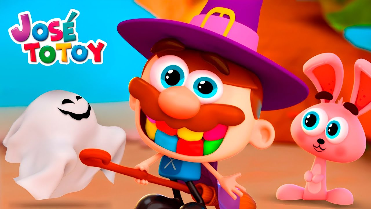 Rysunek dla Dzieci | Jos&eacute; Totoy i Opowieść o Latającej Miotle na Halloween!!!