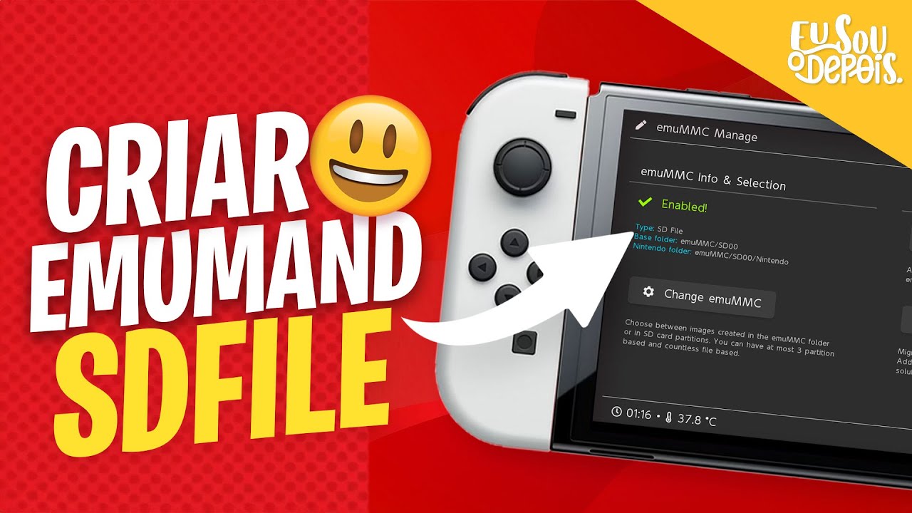 CRIAR EMUNAND SD FILE NO SWITCH (DESBLOK)