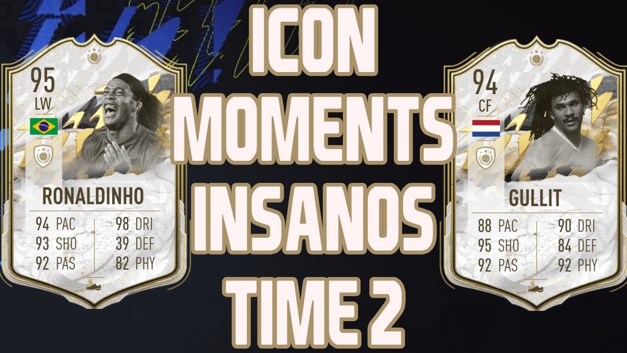 Jogadores ICON MOMENTS Analisando todos do TIME 2 | FIFA 22 Ultimate Team