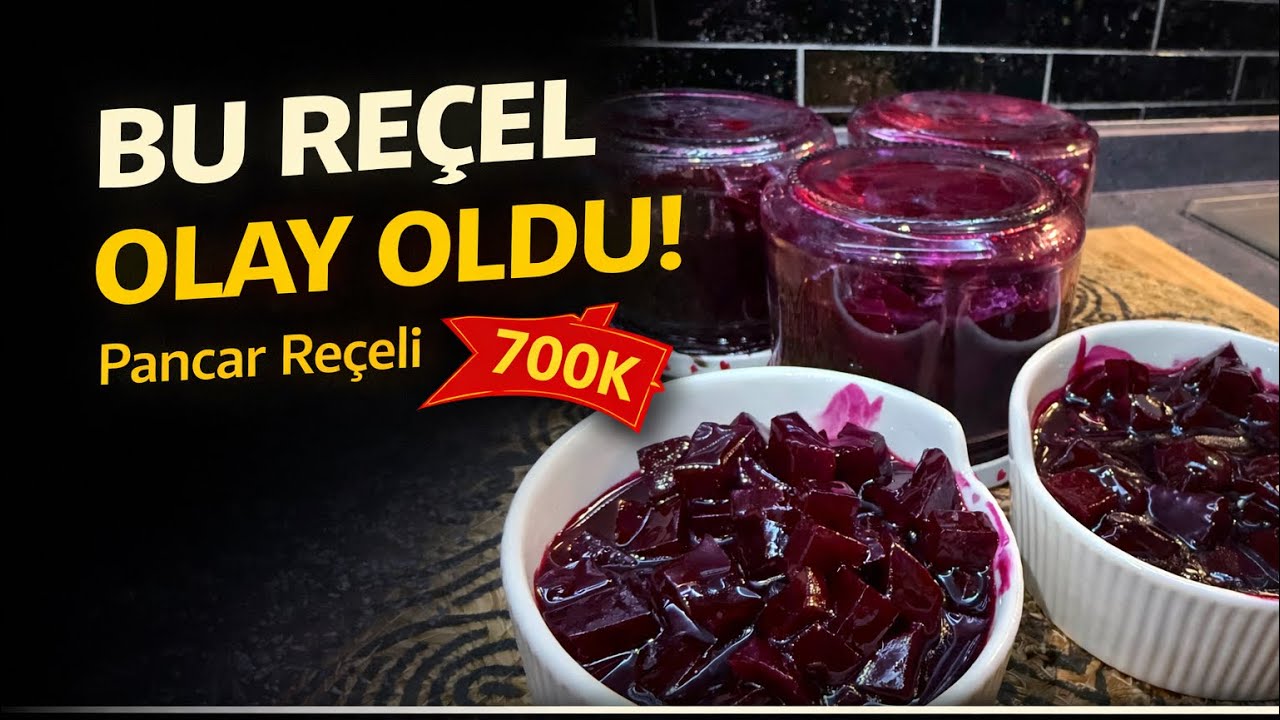 Pancar Reçeli Tarifi – Bu Lezzete Bayılacaksınız!! Bir Kez Yapan Hep Yapıyor! 💜🍯