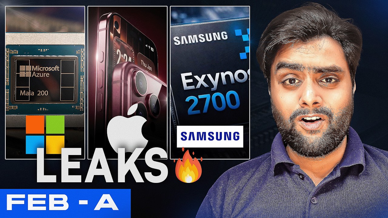 Microsoft, Samsung & iPhone 18 Shockers 😳 AI Chips, Battery Beasts & More