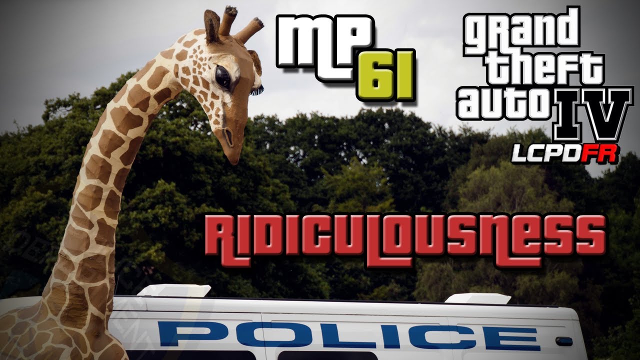 GTA IV LCPDFR MP #61 - Ridiculousness!