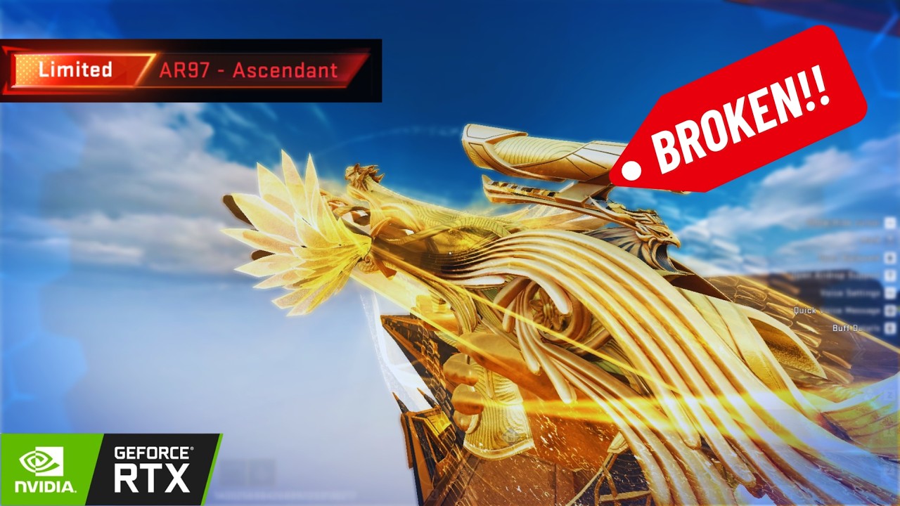 THE FREE ETERNAL AR97 IS BROKEN!!!!  |  SOLO VS SQAUDS