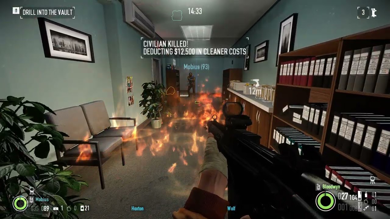 Payday 2 - ECM Feedback induced brain damage