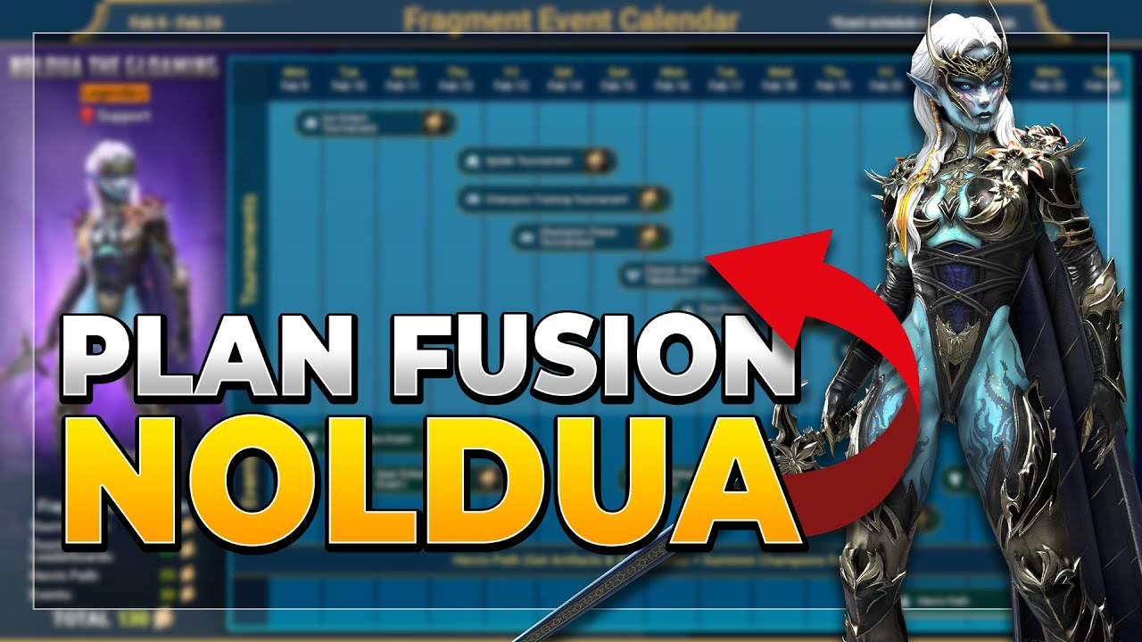 Plan Fusion F2P de Noldua + spéculation Leg garanti