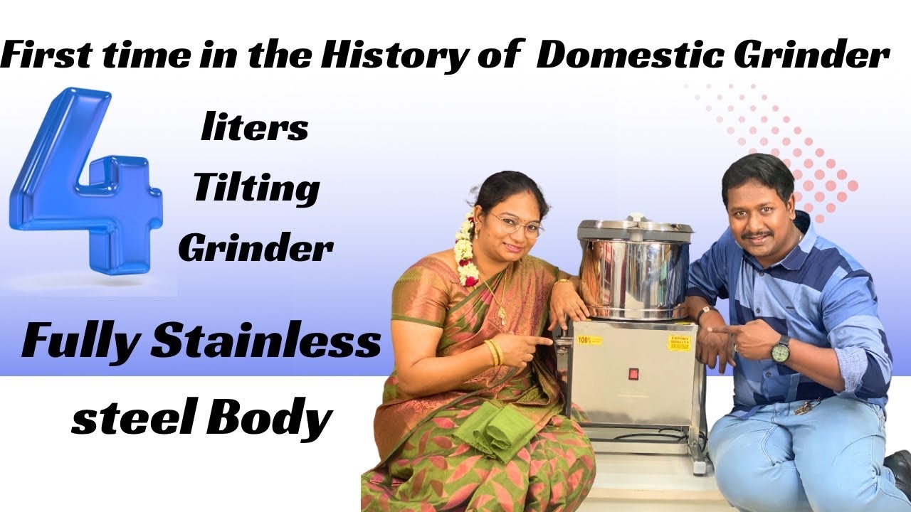 Diwali Offer Video No 14: World's First 4 Lts Full Steel Domestic  Tilting Grinder Buy 1 Grinder 😍