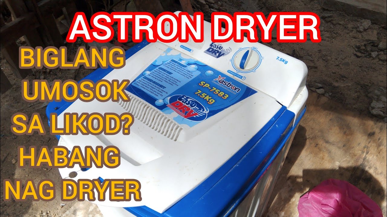 ASTRON DRYER AYAW UMANDAR? Dolfe Djtech