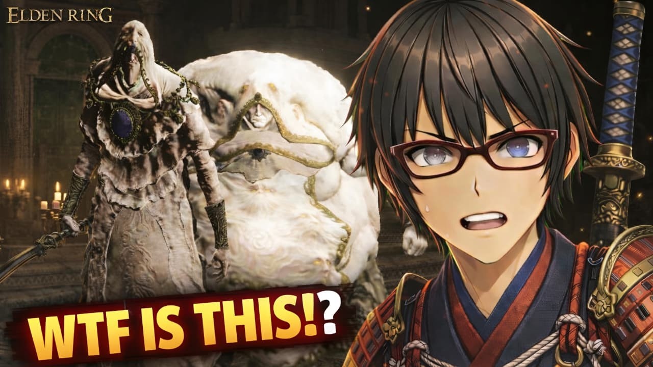 The Most Annoying Bosses Yet | Elden Ring Godskin Duo🙏😭 #eldenring #vtuber