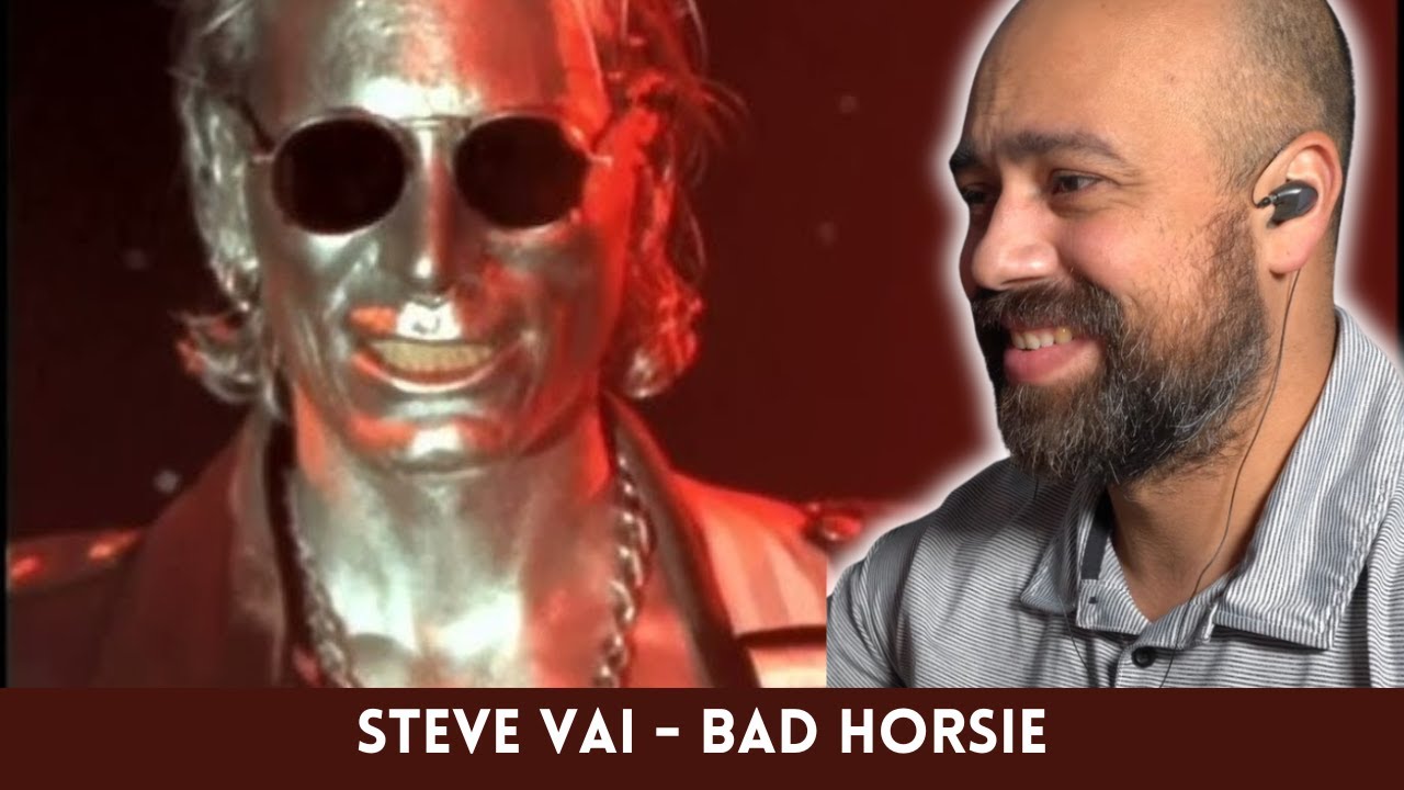 Steve Vai Goes WILD in “Bad Horsie” – Reaction from a Classical Guitarist