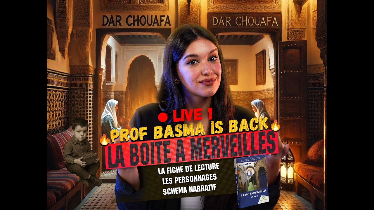 Live 1 : LA boîte à Merveilles ✅📌La fiche de lecture📌Les personnages📌Le schéma narratif