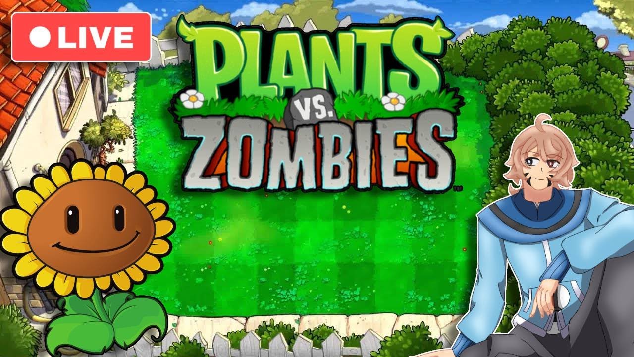 ✨There's a zombie on my Lawn! Plants VS. Zombies stream!✨ (Part 3)