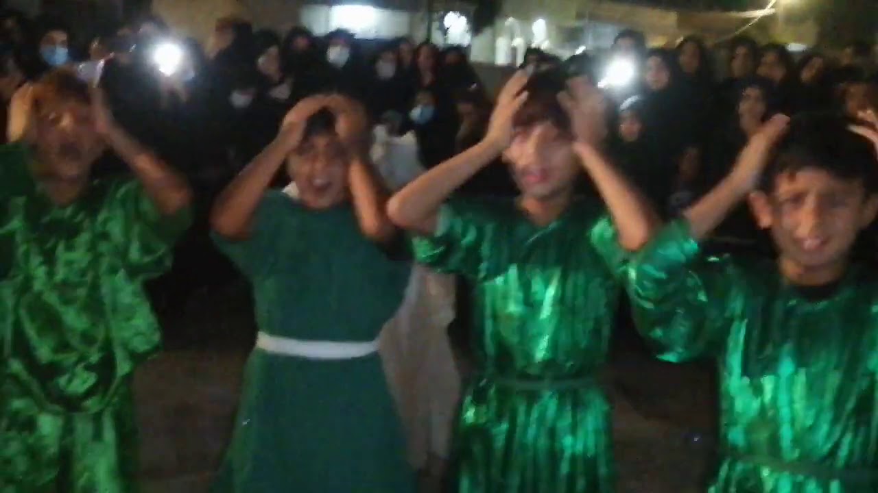 تشابيه موكب رقية اليتيمة ليلة العاشر من شهر محرم الحرام