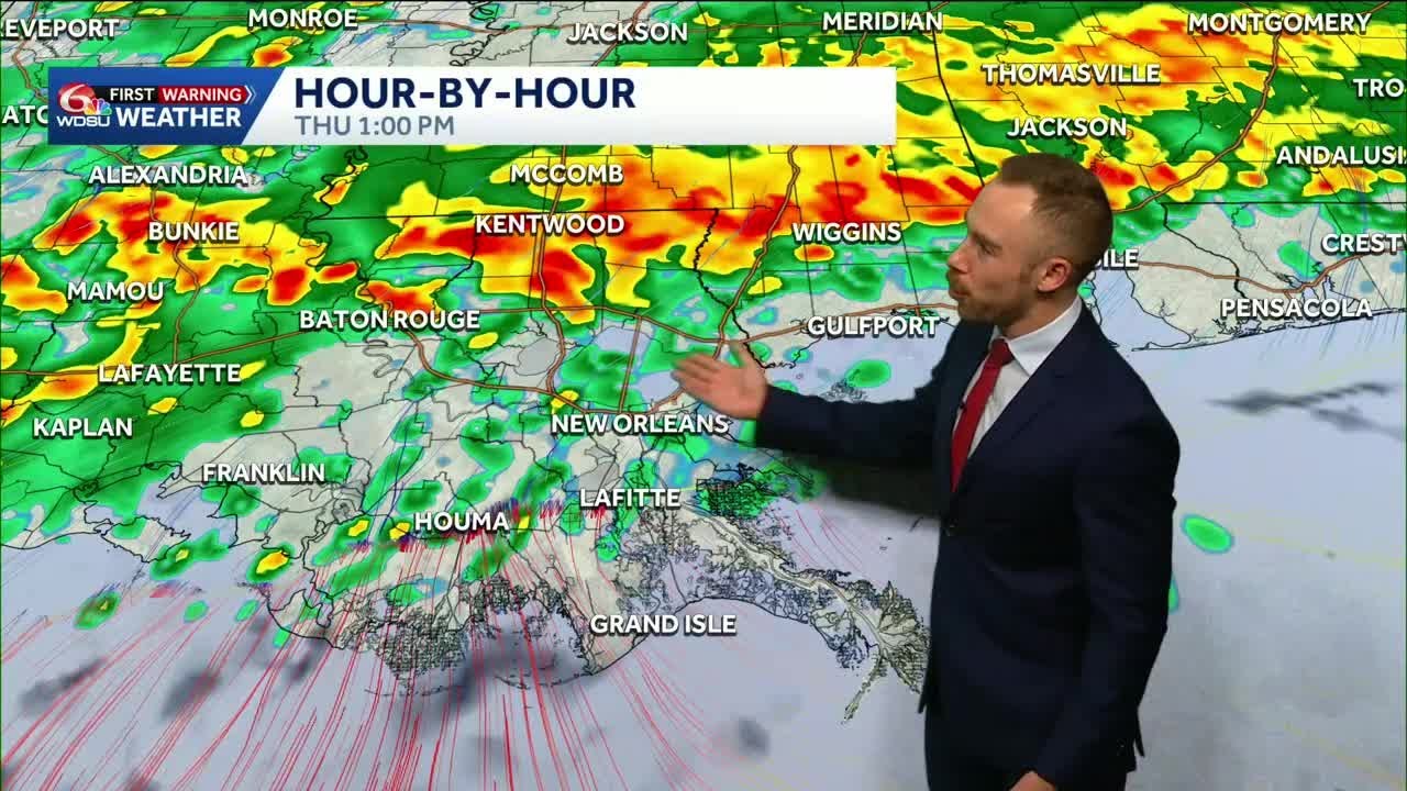Alert Day: Heavy rain expected heading into weekend