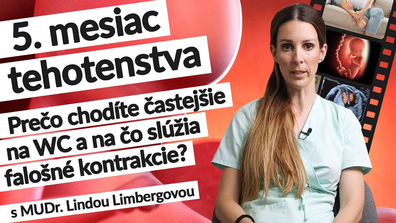 5. mesiac tehotenstva (18. – ⁠22. tt) | Tehotenstvo týždeň po týždni | #tehotenstvo