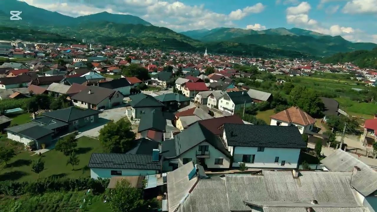 Sângeorz-Băi from the sky – unreal views 🇷🇴☁️
