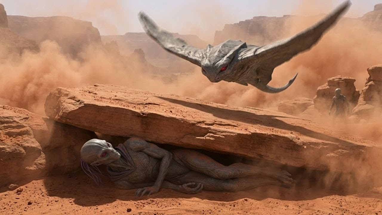 Dustbound Gliders Terrifying Attack On Aliens On Mars | What Lives in the Cracks of Mars?l