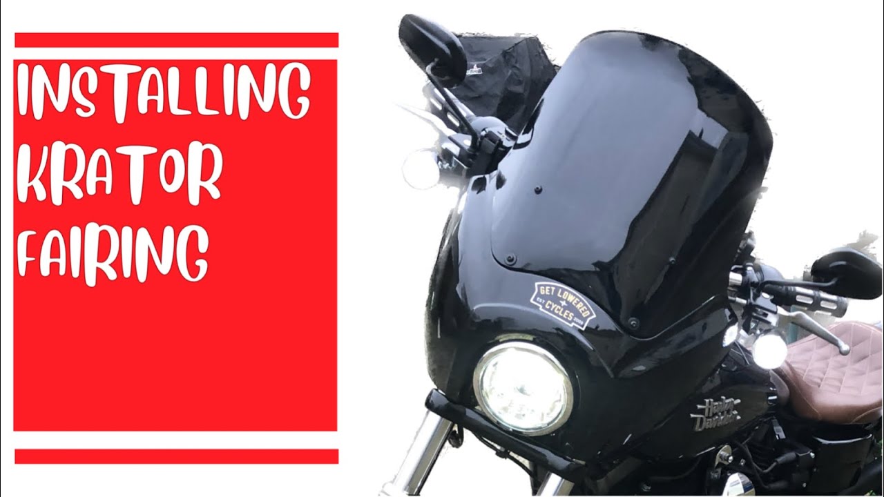 Dyna t-sport Fairing install CBC / KRATOR