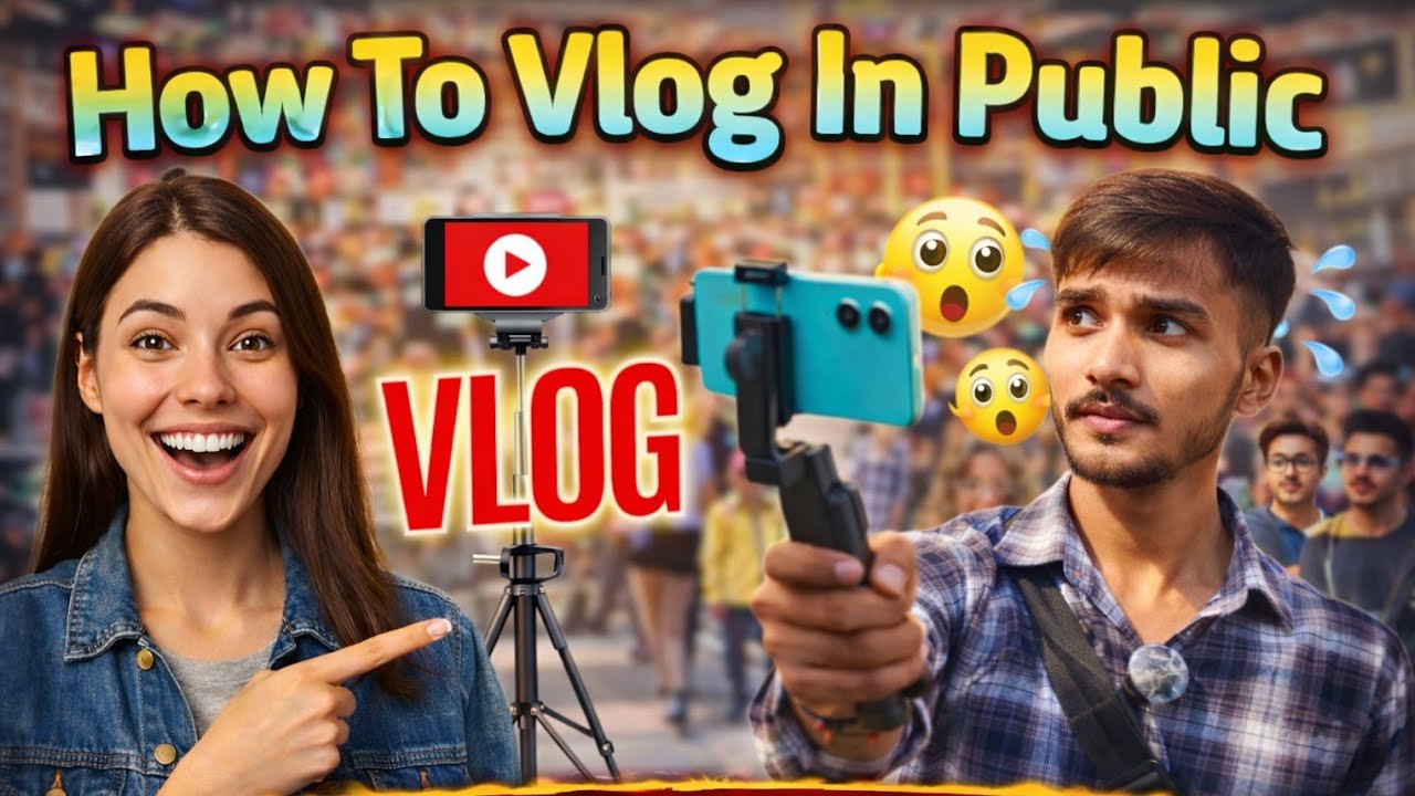 How To Vlog In Public | Youtuber Struggle Life | Roshan rok blogs 