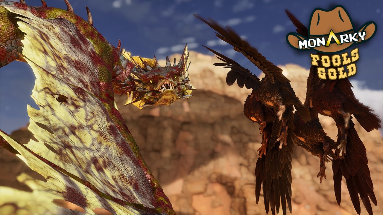 Build My Vulture Army To Kill Wyverns?! Monarky: Fools Gold Live