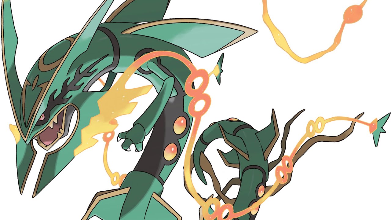 Pokémon Beedrill and Florges Adventure Secret True Final Boss A: Mega Rayquaza (No Damage for human)