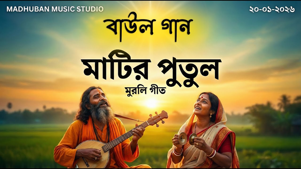 মাটির পুতুল ও অচিন পাখি | ২০ জানুয়ারি ২০২৬ মুরলি গীত | মায়া জীতে জগত জীত