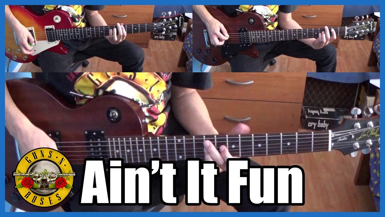Guns N' Roses Ain't It Fun Full cover | With lyrics (sub español)