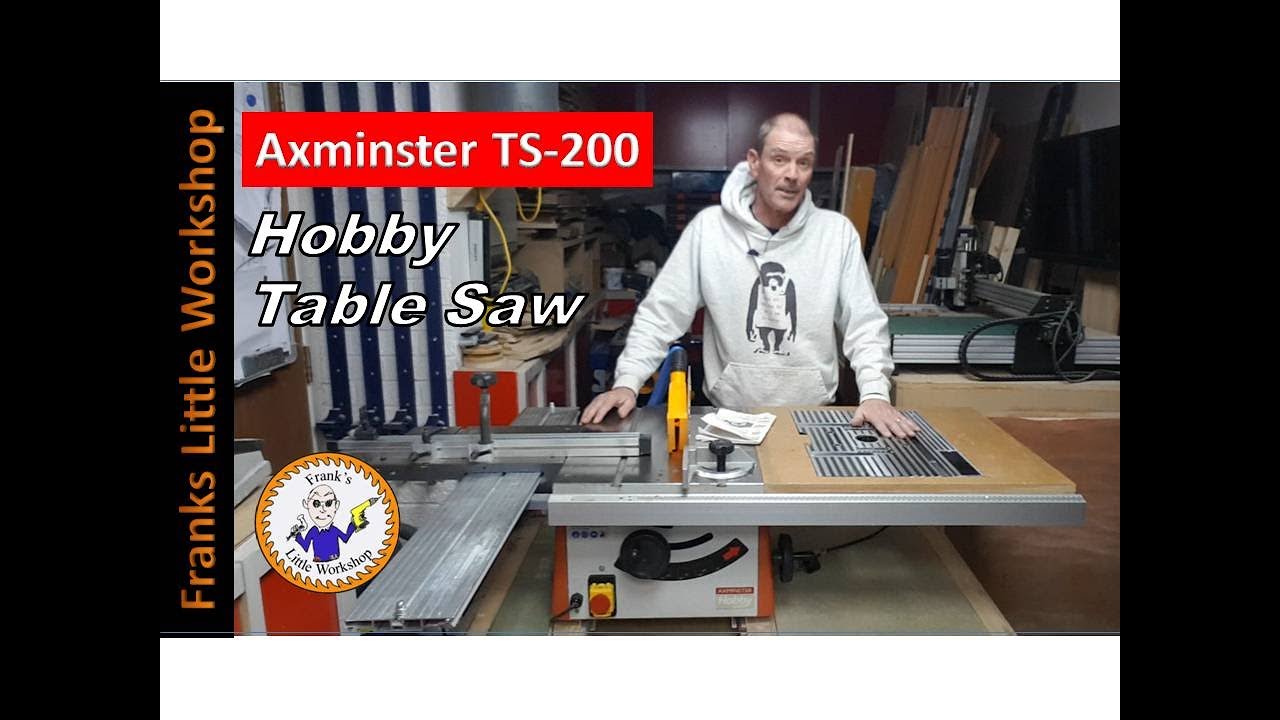 Axminster TS-200 Hobby Настольная пила.
