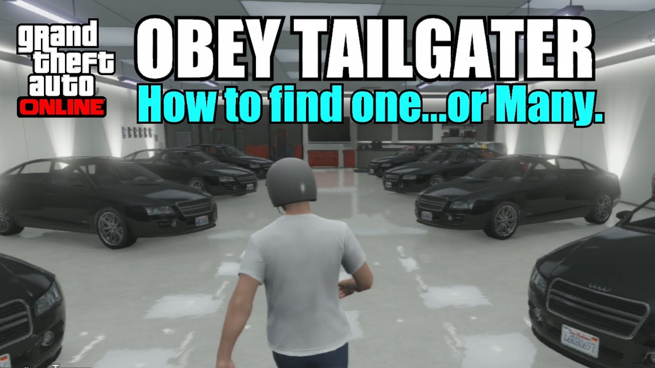 GTA V Online - How to find an Obey Tailgater Michael's Car (GTA 5) Rare Vehicle After Patch 1.13