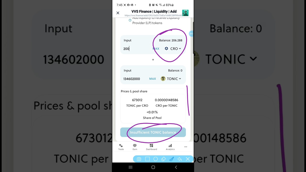Tectonic - Tonic Crypto How To Buy using #crypto.com defi wallet