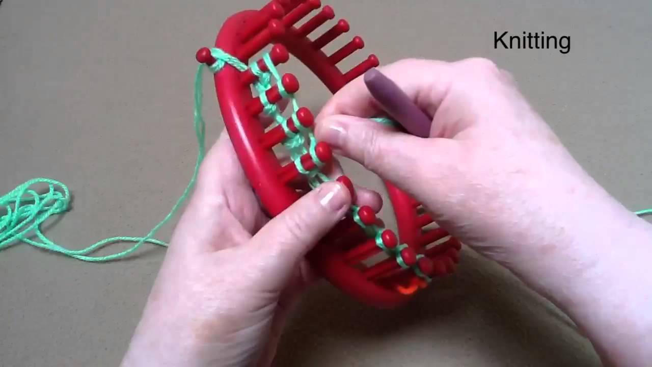Create a flat panel on a round loom