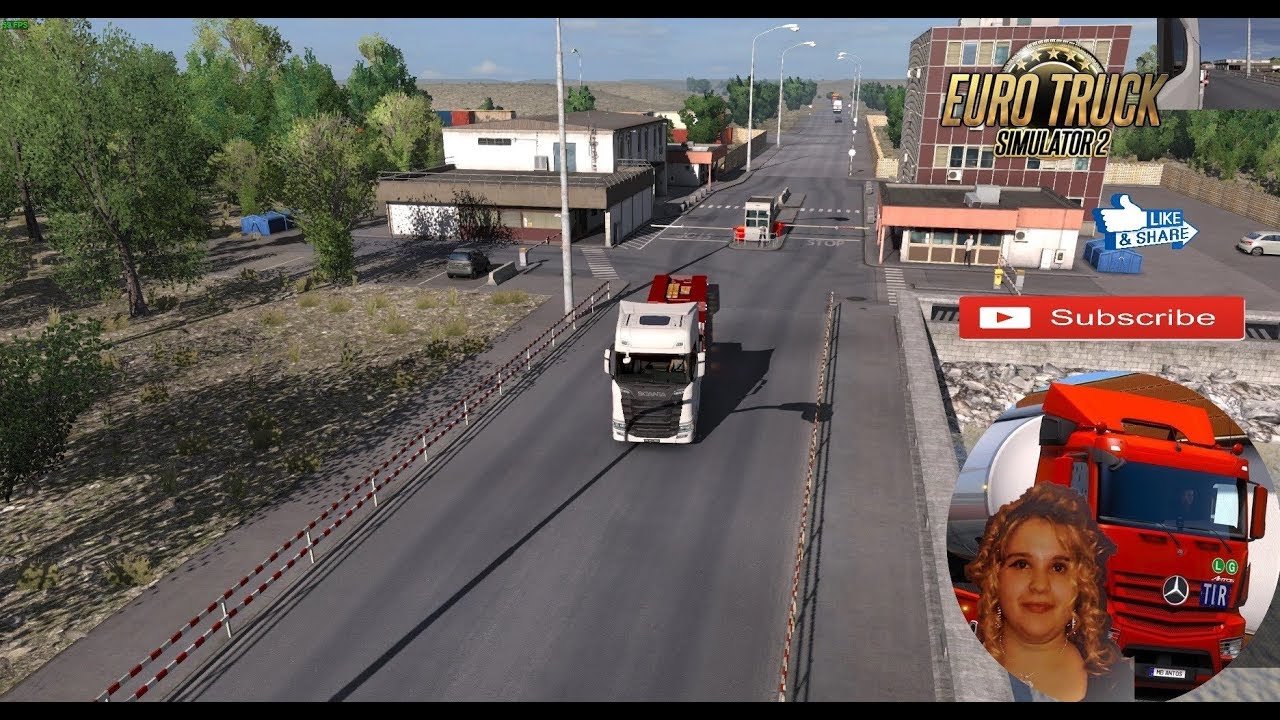 Euro Truck Simulator 2 (1.32) Afromap v1.6 Road to Jerba + DLC's & Mods