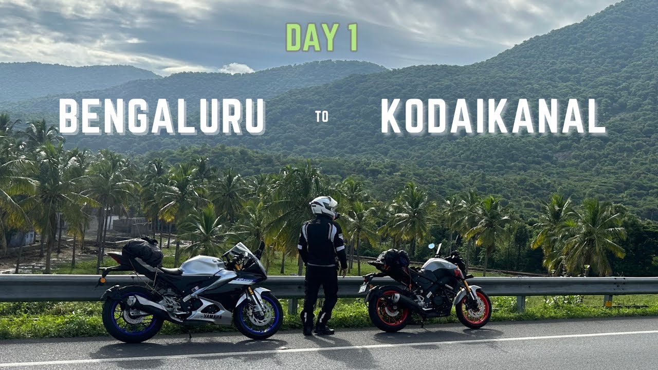 EP-01 : Bengaluru to Kodaikanal Road Trip | 470KM | Singh MotoVlogs | MT-15