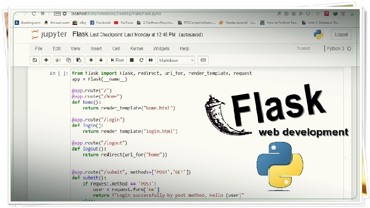 Flask tutorial for absolute beginner | How to create web application with Flask | Python Framework