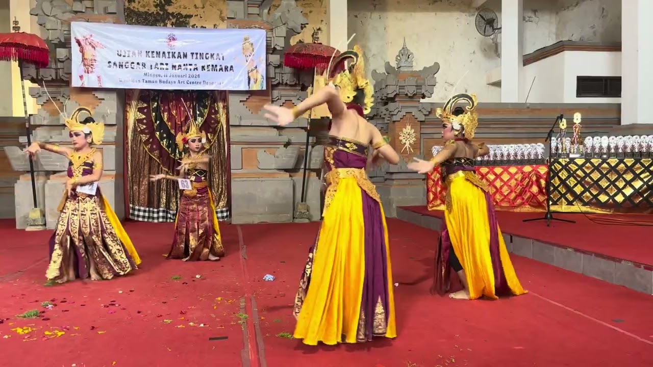 TARI CENDRAWASIH - ujian kenaikan tingkat sanggar Nanta Kemara