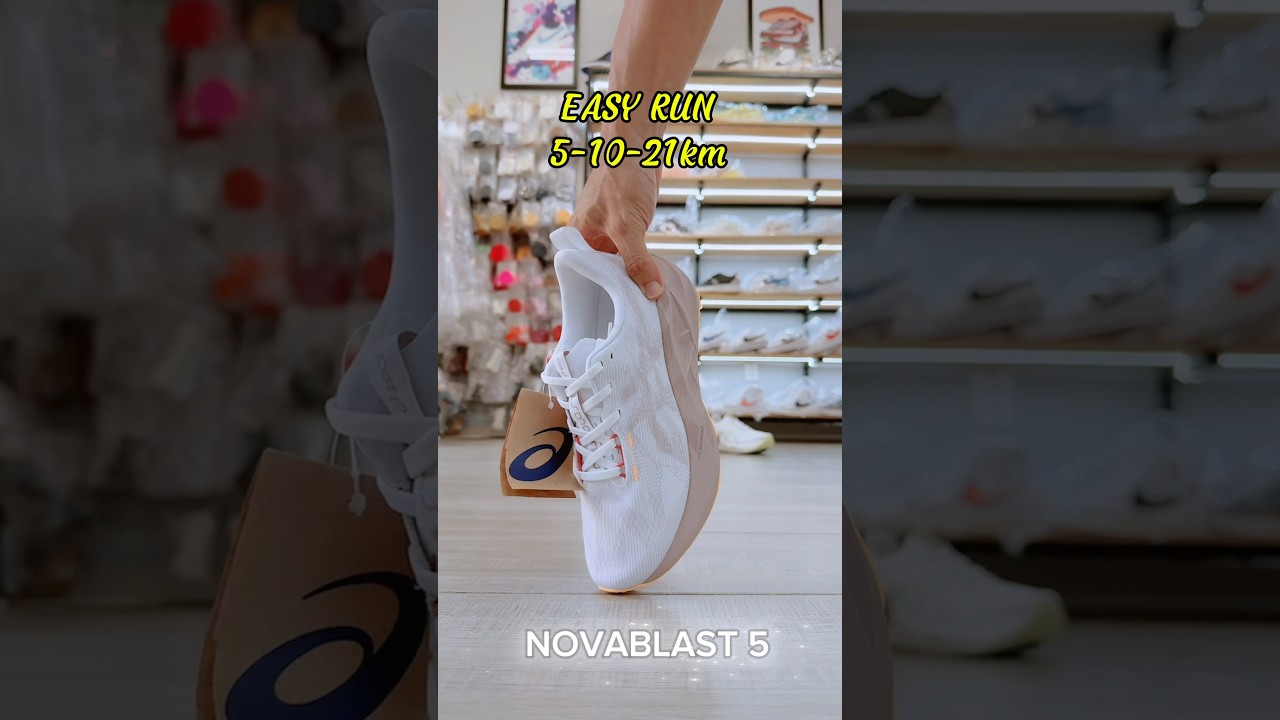 #asics Novablast 5 Easy Run, Evo SL Long Run, Magicspeed 4 Interval, Pro 4 Race Day #running #chaybo